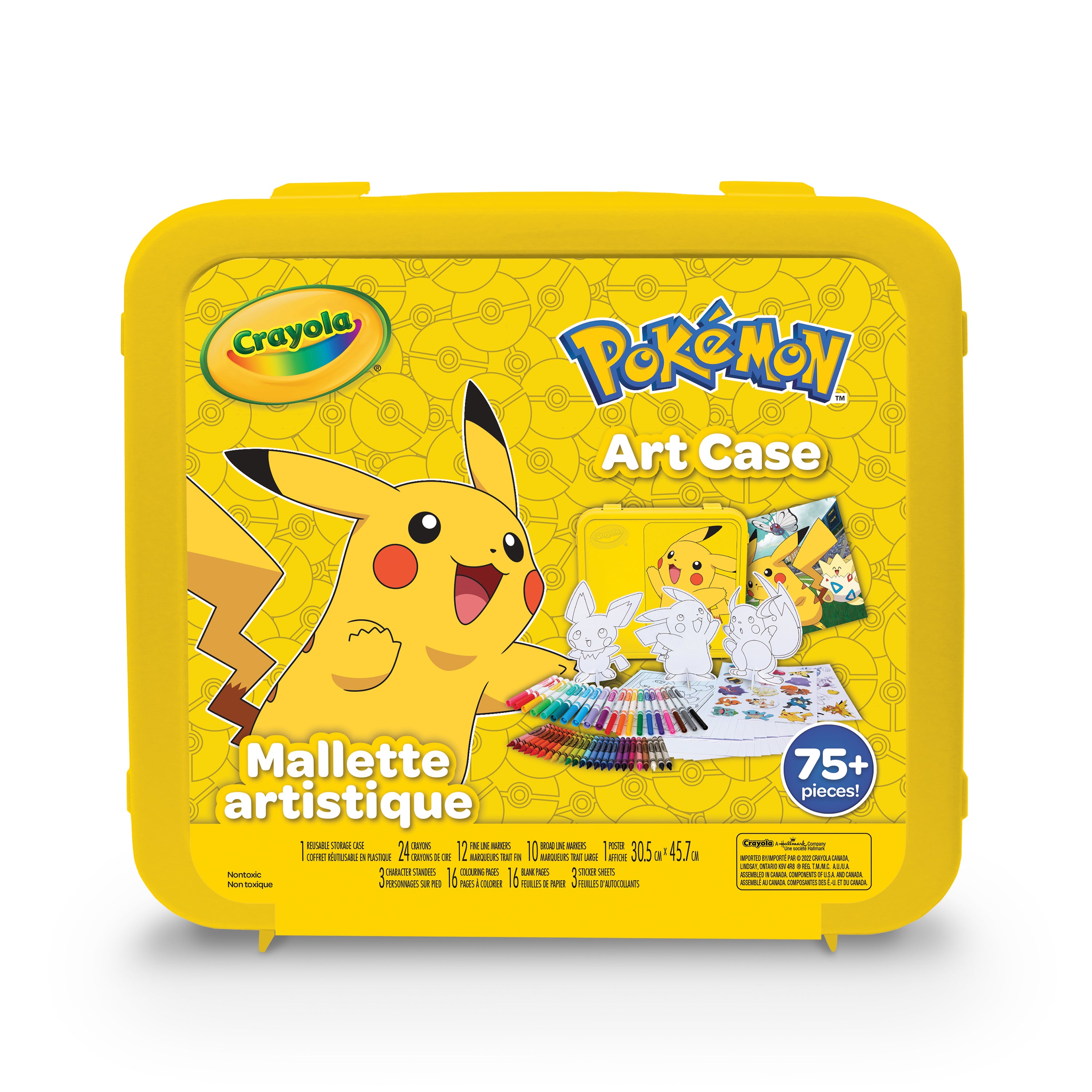 Crayola Pokemon Art Case