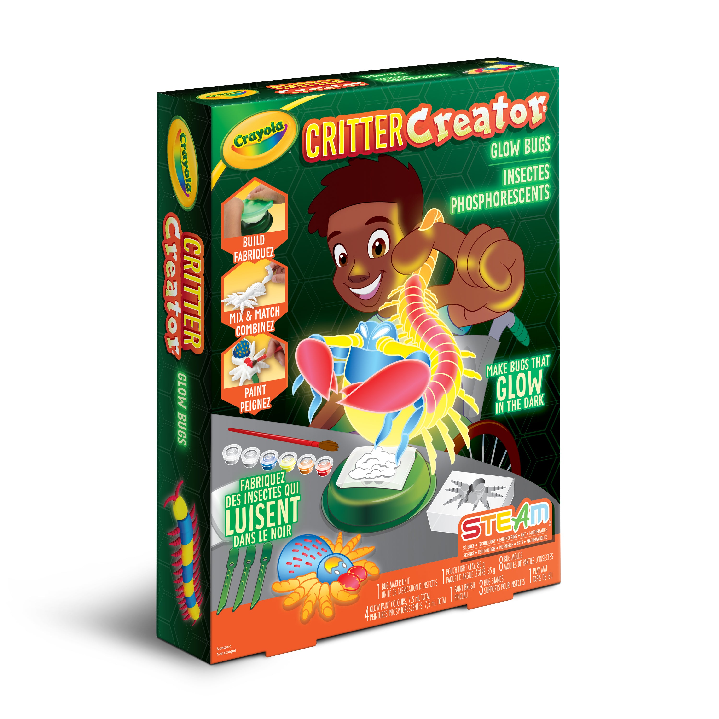 Crayola Canada | Shop | Crayola Critter Creator Kit, Glow Bugs