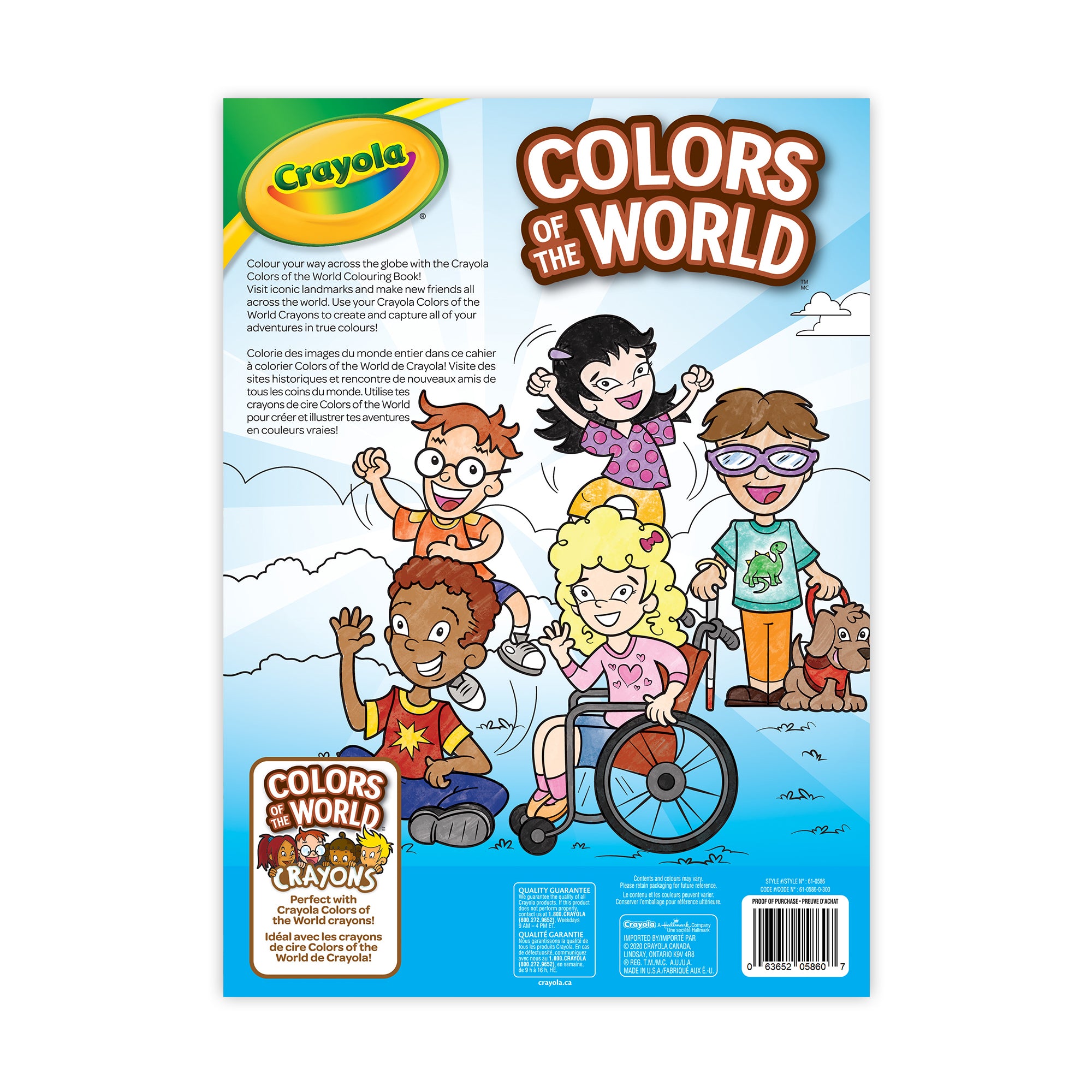 Crayola Colors of the World Colouring Book