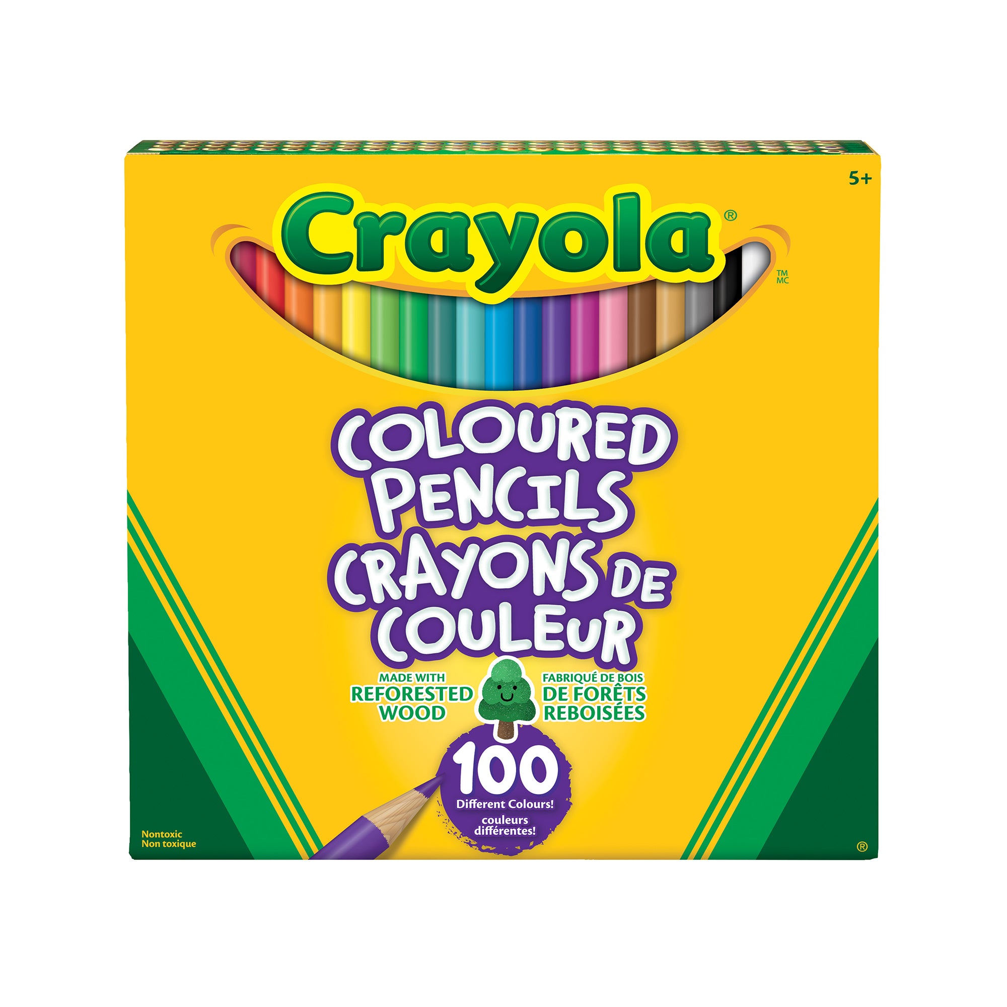 Crayola Coloured Pencils, 100 Count