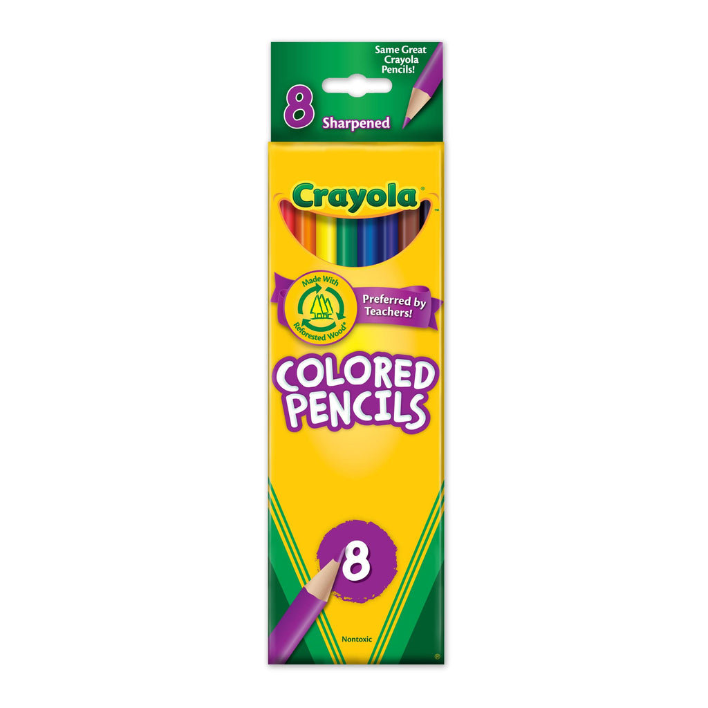 Crayola Twistables Colored Pencils, Always Sharp, Art Tools, 12 Count