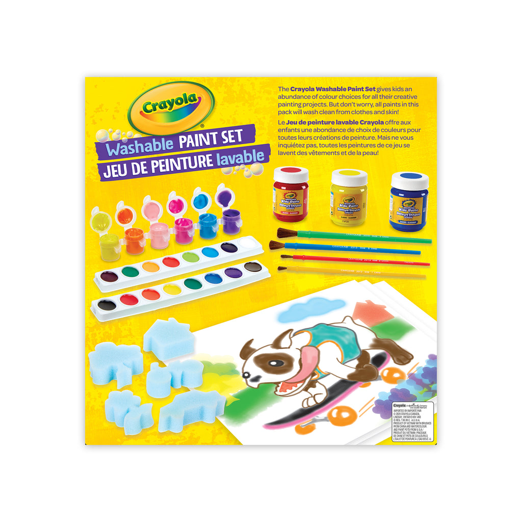 Crayola Spill Proof Washable Paint Kit