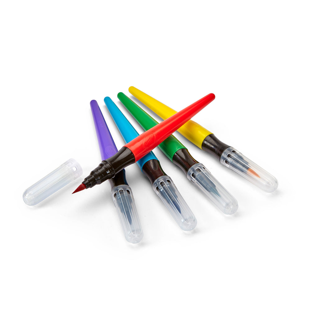 Crayola 4 Assorted Round Paint Brushes – Brighten Up Toys & Games