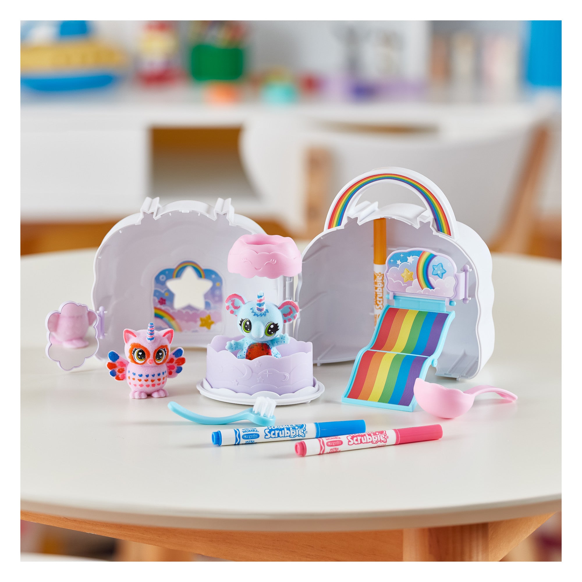 Crayola Scribble Scrubbie Peculiar Pets, Cloud Clubhouse Play Set