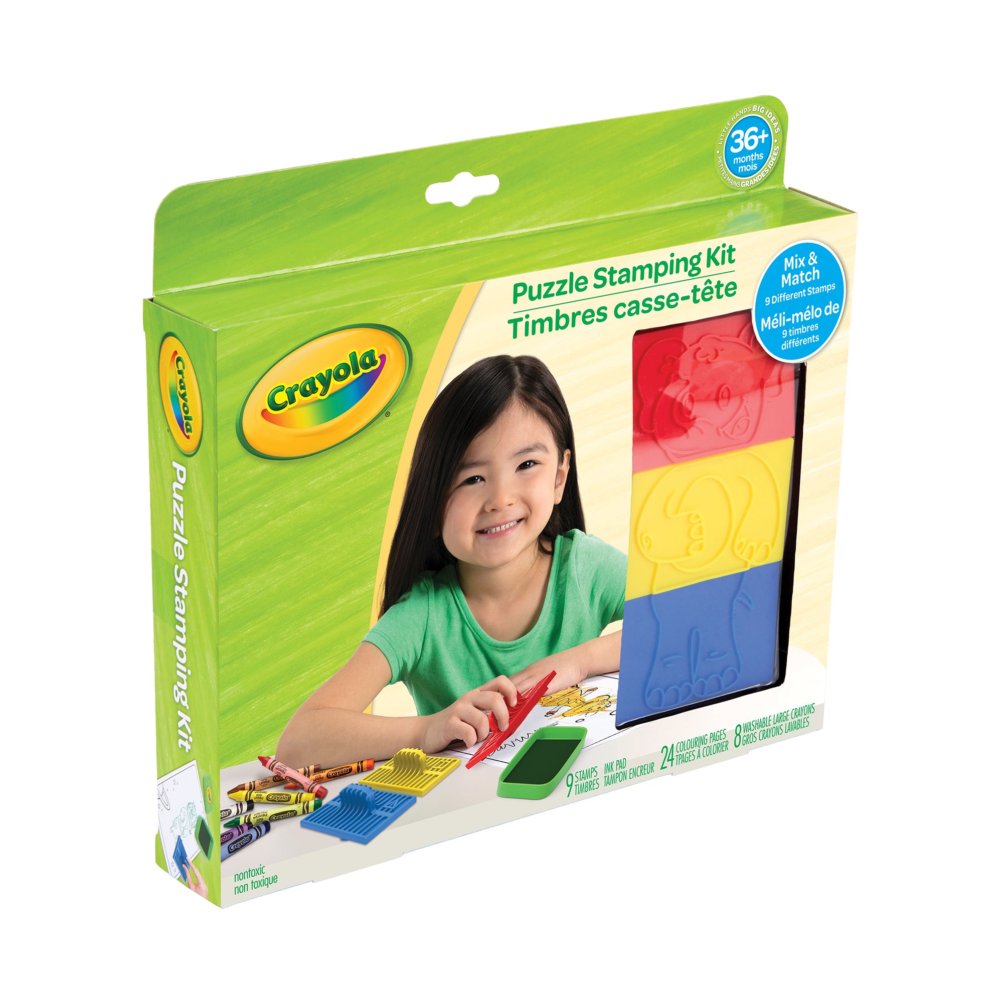 Crayola Puzzle Stamping Kit