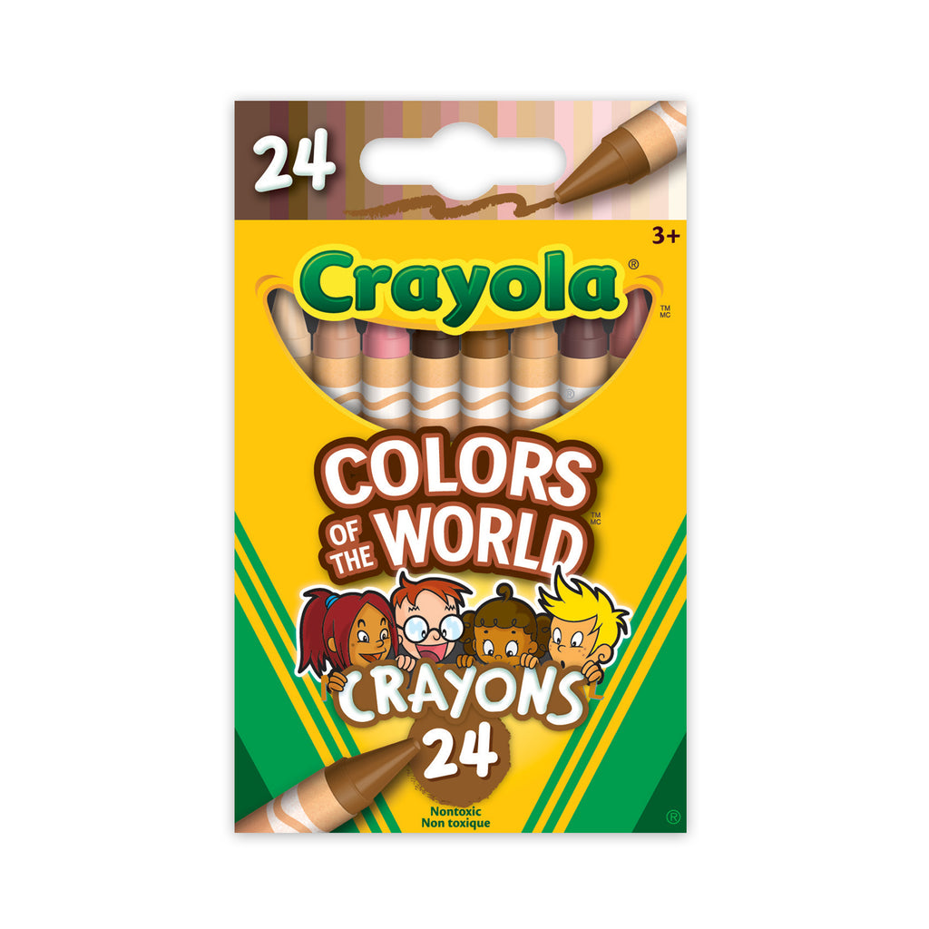 Crayola Colors of the World Skin Tone Coloured Pencils, 24 Count – Crayola  Canada