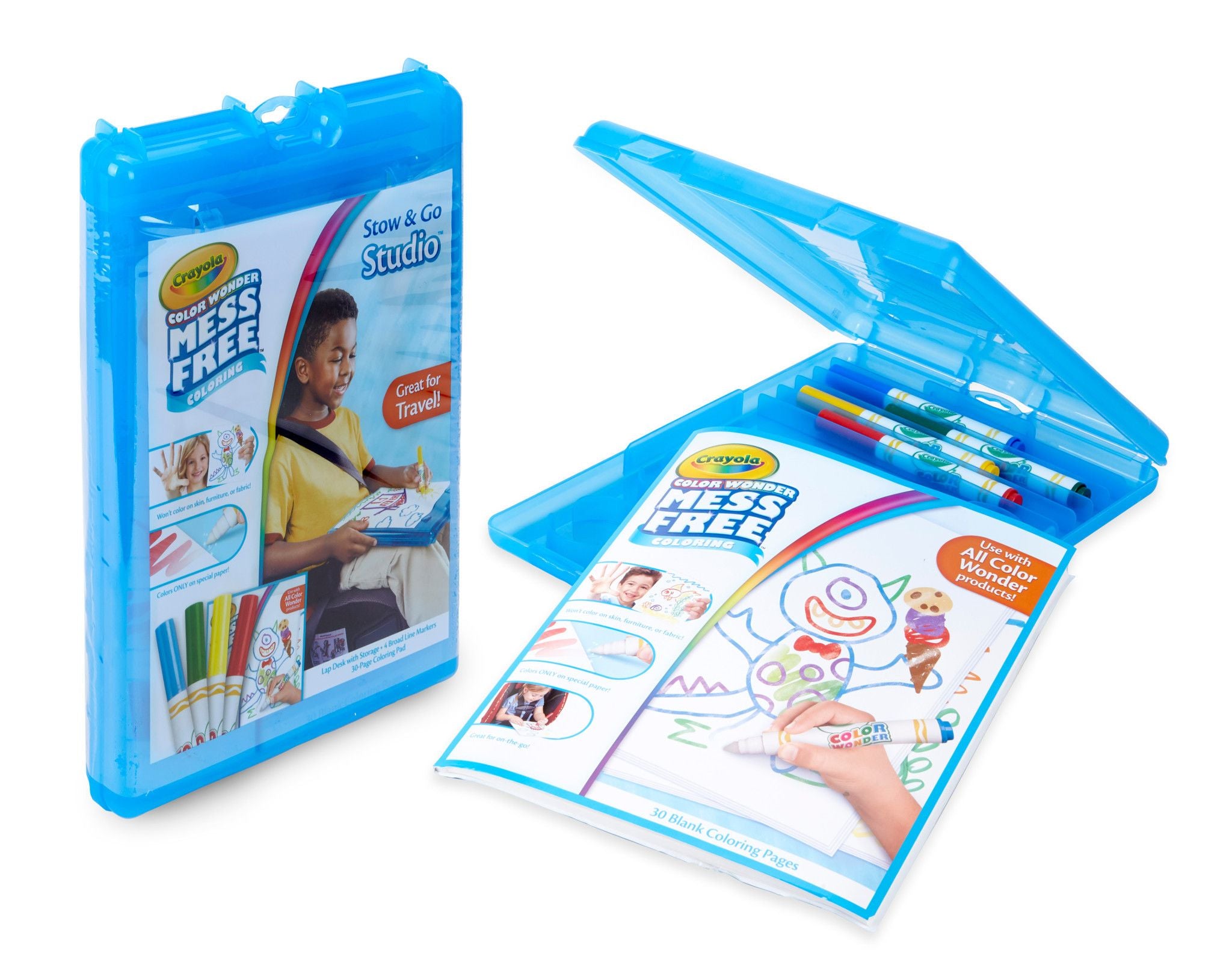 Crayola™ Color wonder Toy Story 4 Travel Easel With 30 Bonus pages, Full  size color wonder markers and paints!