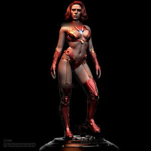 38mm 50mm 75mm Resin Model Kit Beautiful Girl Superhero TD-6006 Unpainted - Model-Fan-Store