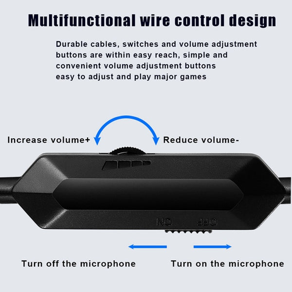 Computer Gaming Headphones With Microphone J20 For Ps4 Xbox One - Amuzi 5