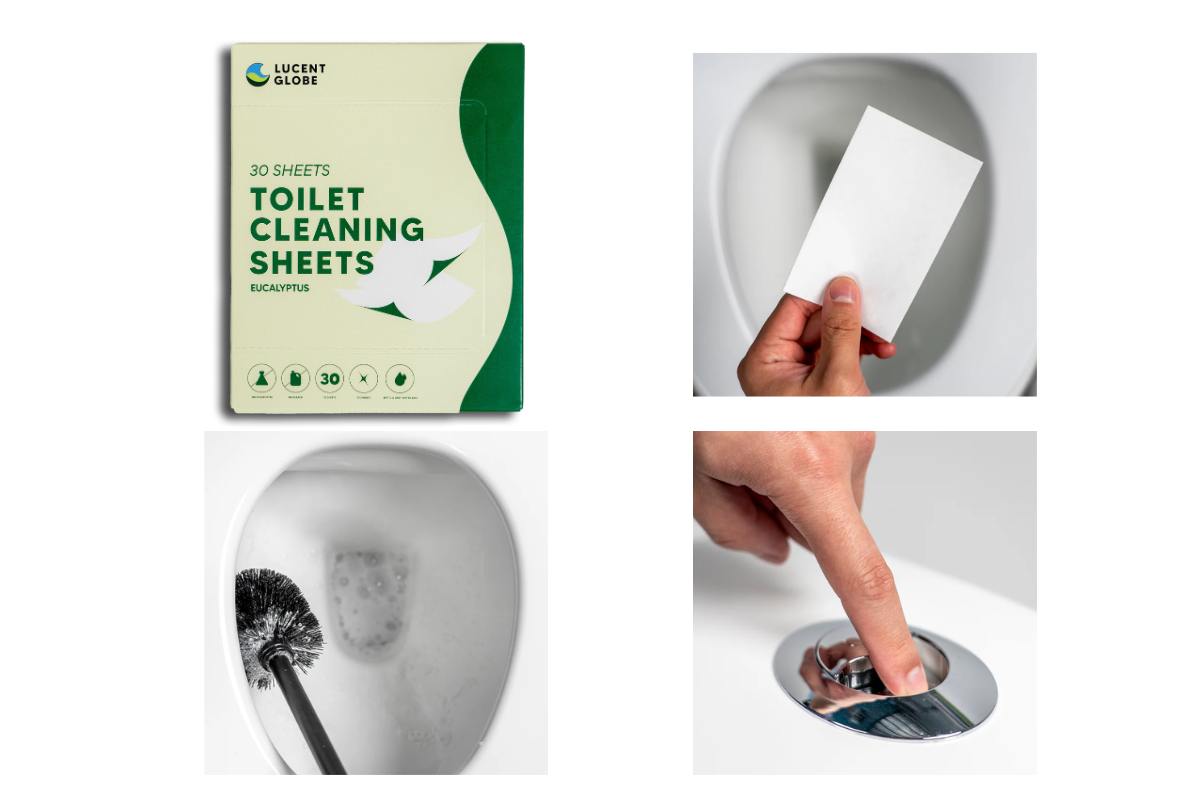 Toilet Cleaning SHeets Eco Friendly