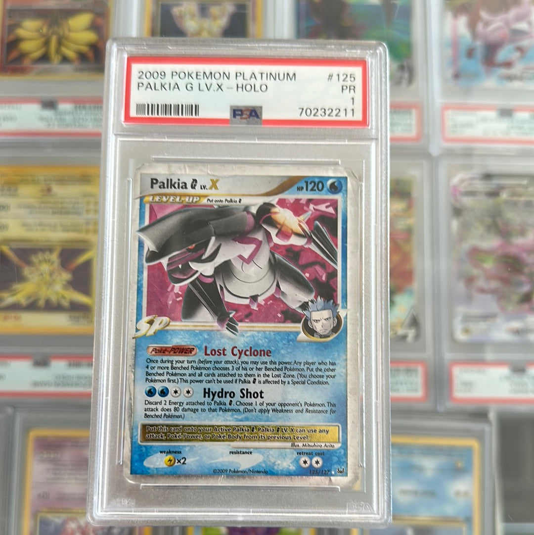 Pokemon - Palkia [G] LV.X (125) - Platinum - Holo