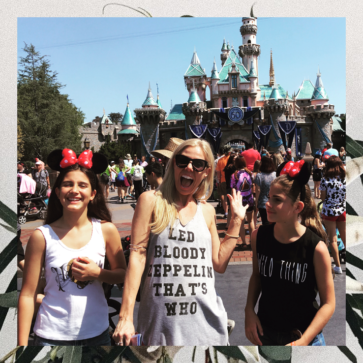 Visiting Disneyland