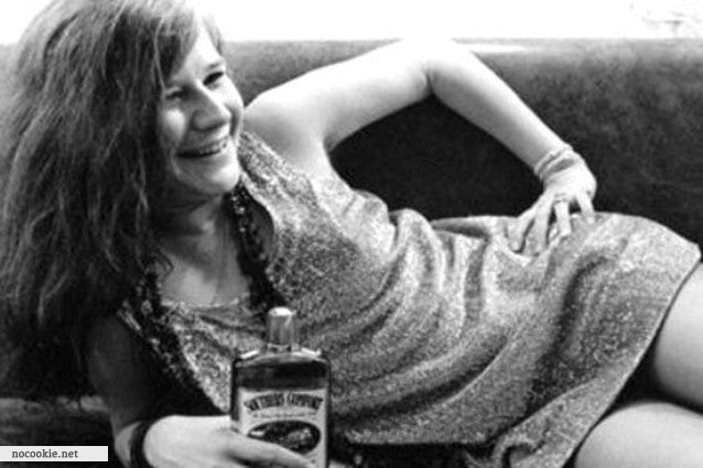 Janis Joplin in Mini Dress