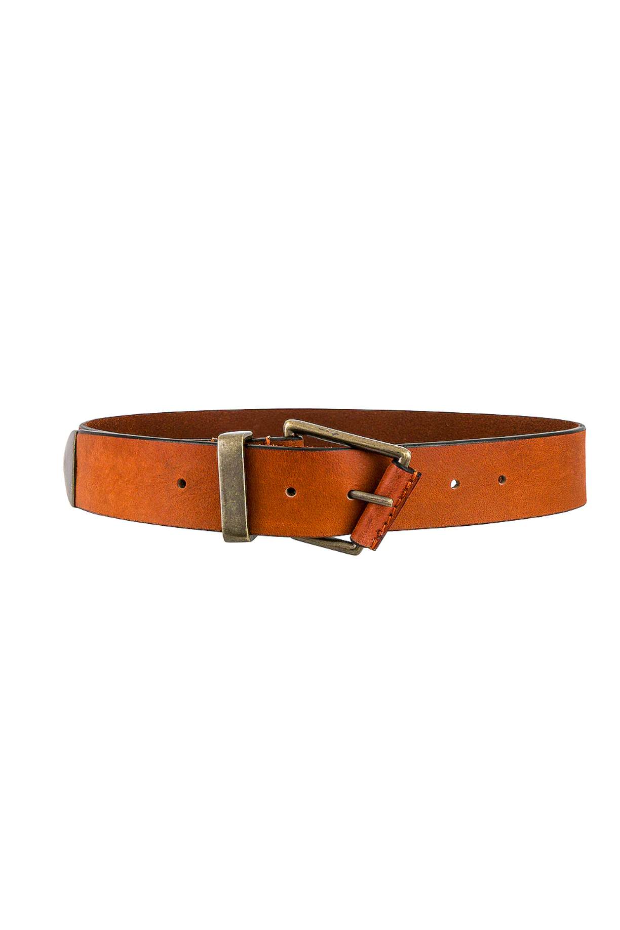 Free People Brown Leather Hastings Corset Belt Harness Medium / Large NWOT  $98 