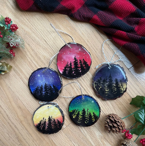 Aurora Ornaments