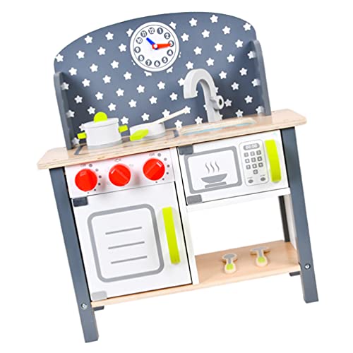 wooden kitchen set for preschool