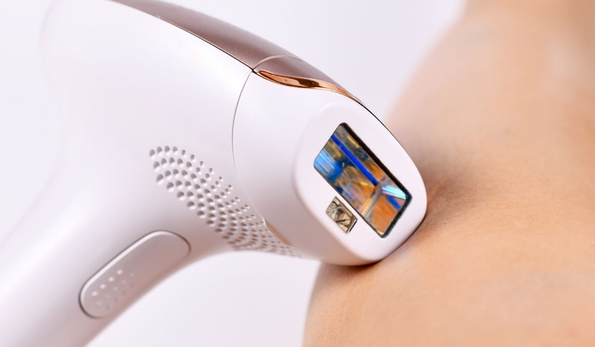 Laser hair removal home device