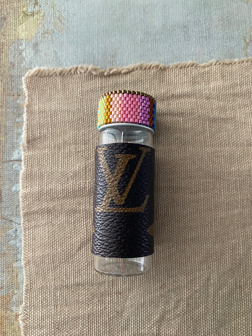 Upcycled repurposed Louis Vuitton belt buckle – slashKnots