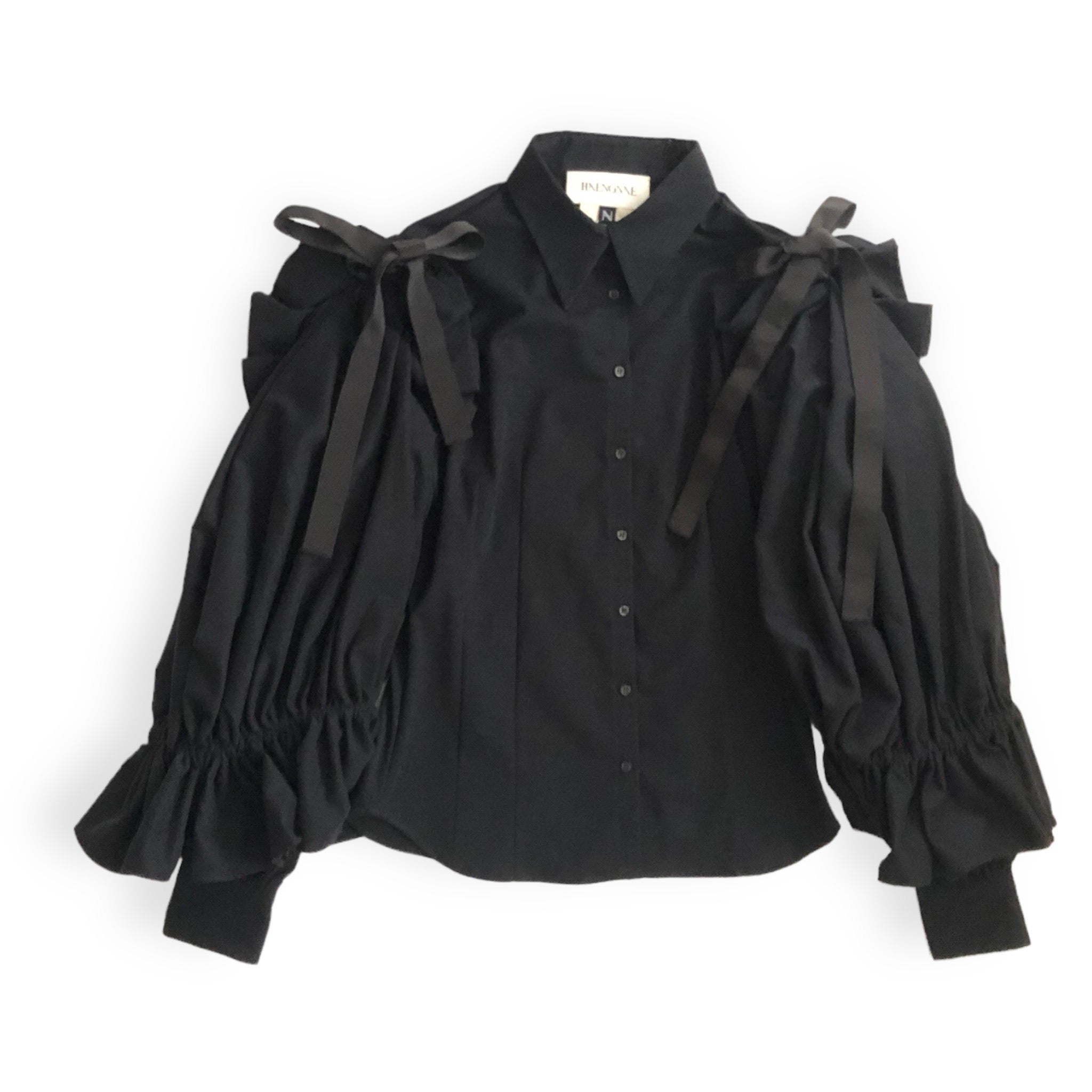 HAENGNAE TAMAGO BLOUSE / Black