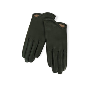 mame Plain Leather Gloves black size2 | tatacon.com.br