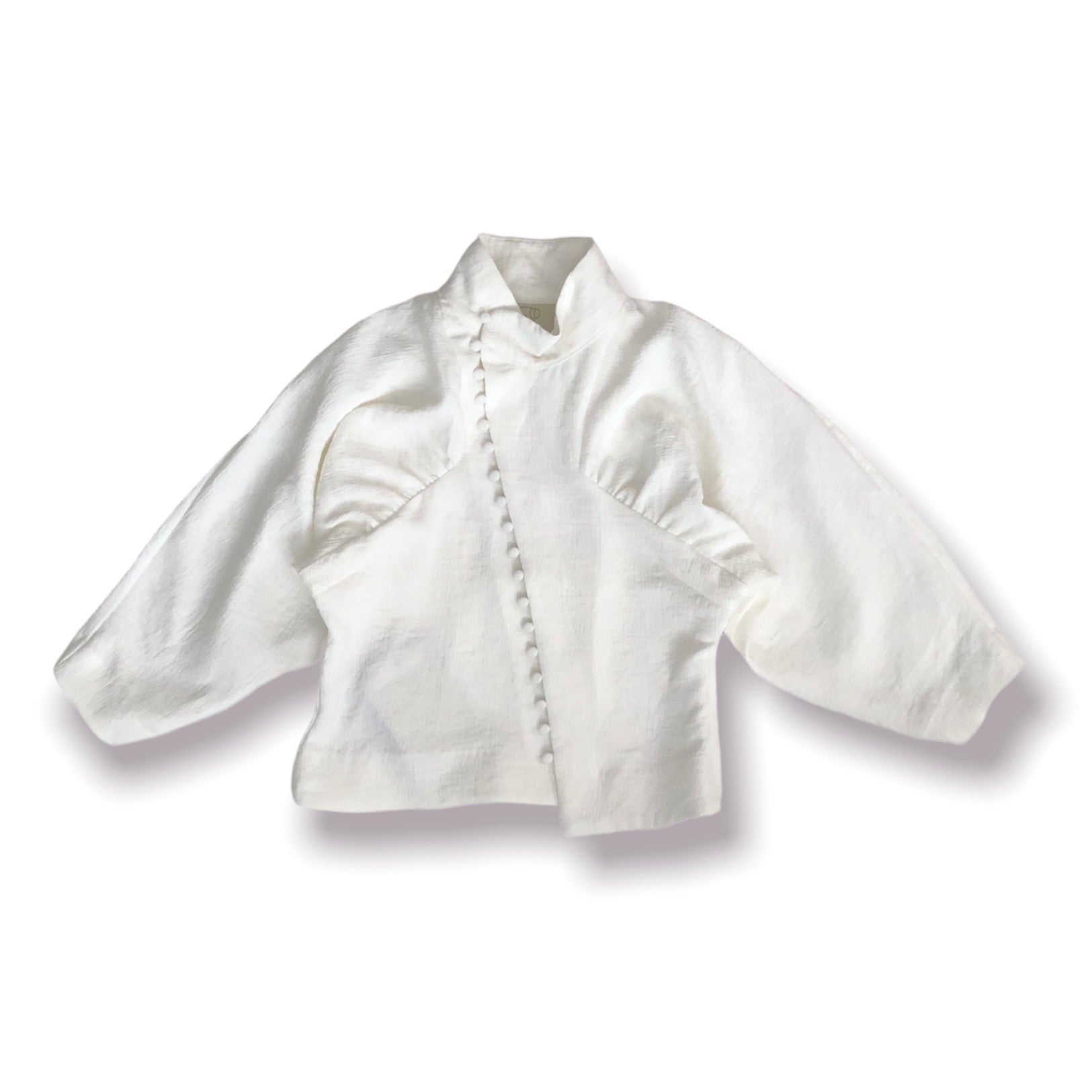 TELOPLAN Tomi China Blouse / White – dim at noon