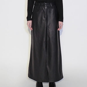 ＷＥＢ限定カラー有 JHON Faux Leather Slit Skirt | www.tegdarco.com