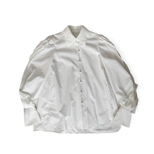 新品Curved Pleated Shirt mame kurogouchi 国内正規品限定 dgipr
