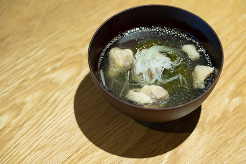 モズクの鶏ラーメン