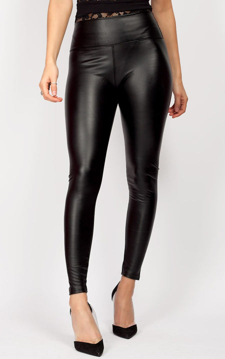 Look Faux Leather - BLACK – Shesbad.co.uk