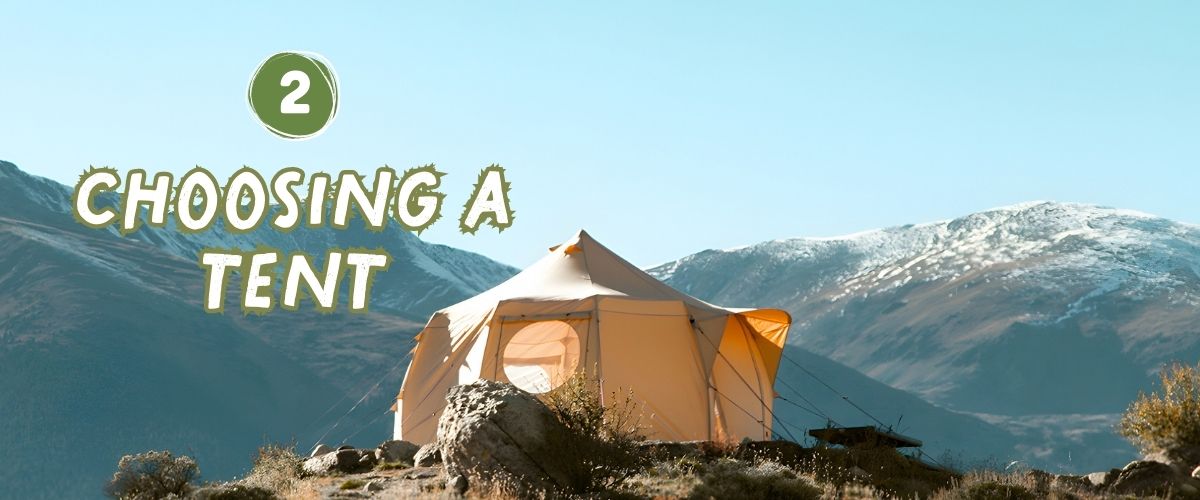 choosing a tent