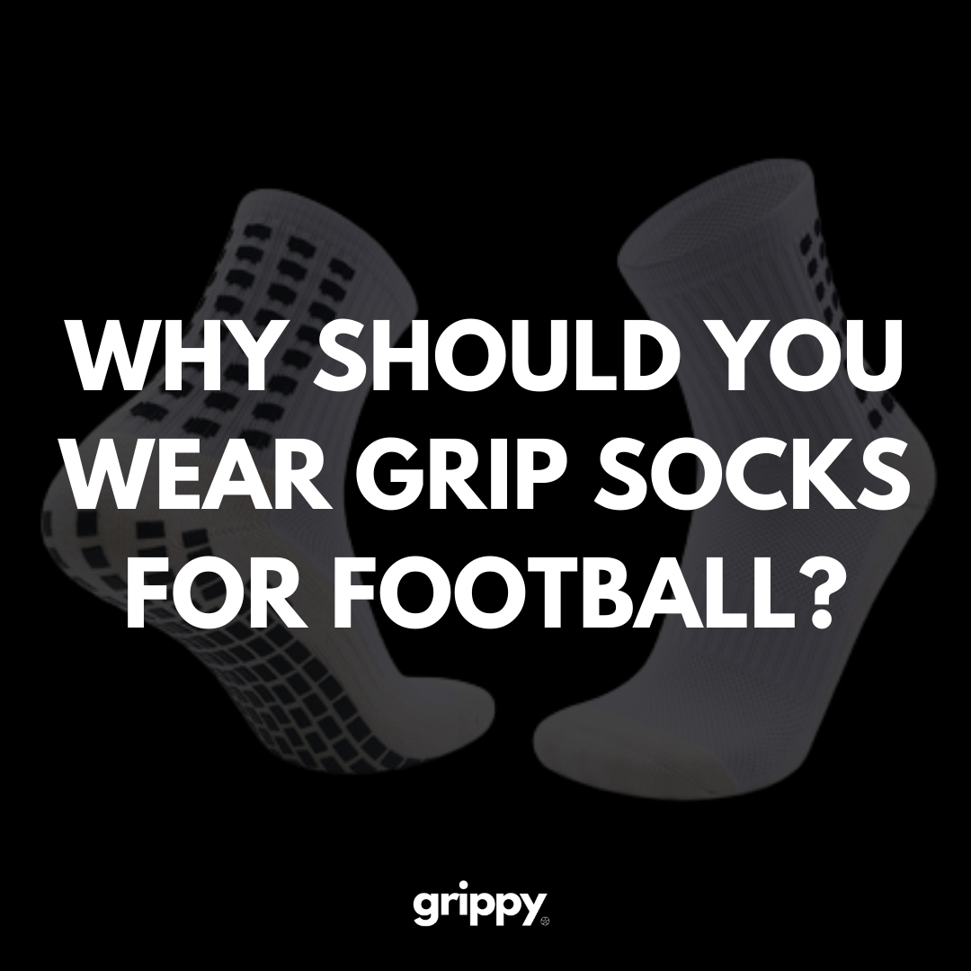 Why should you wear grip socks for football? Grippy Sports