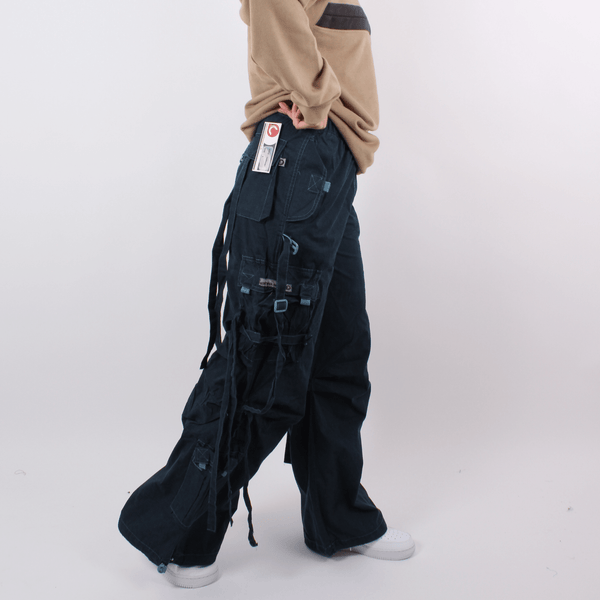 00s Y2K rave nylon parachute cargo pants 【5％OFF】 9536円