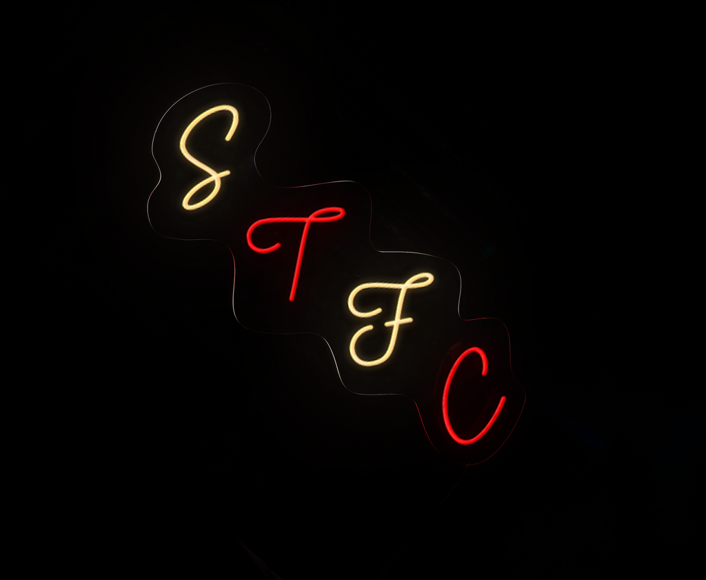 STFC IN STEPS LED NEON SIGN