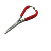 Picture of TAILOUT MITTEN SCISSOR CLAMP STAINLESS/RED