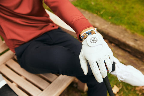 Plain White Golf Gloves