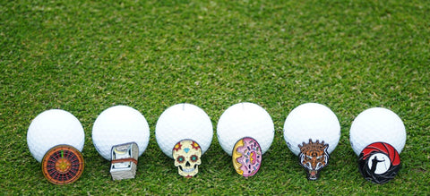 Cool golf ball markers