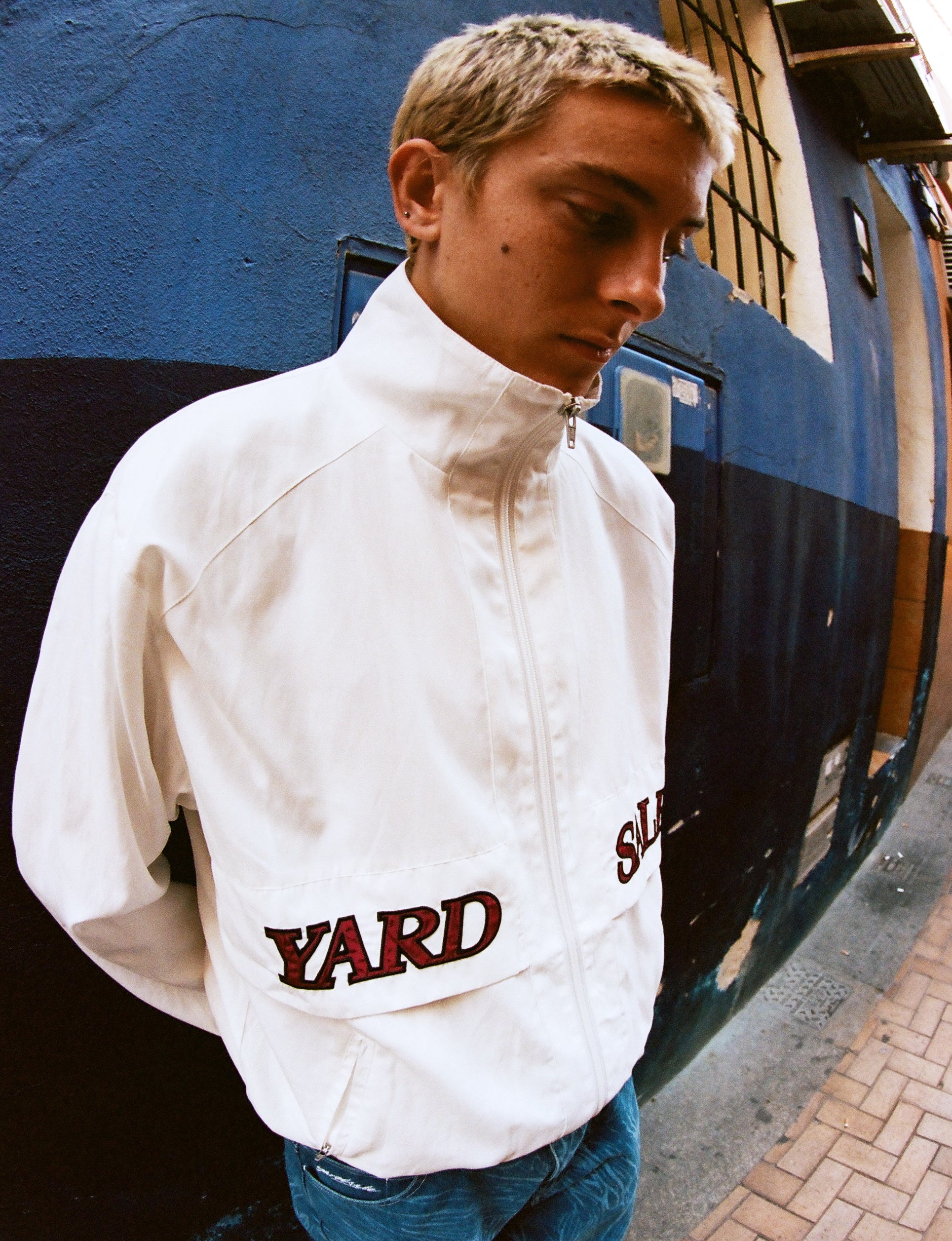 Warm Up Jacket (White)