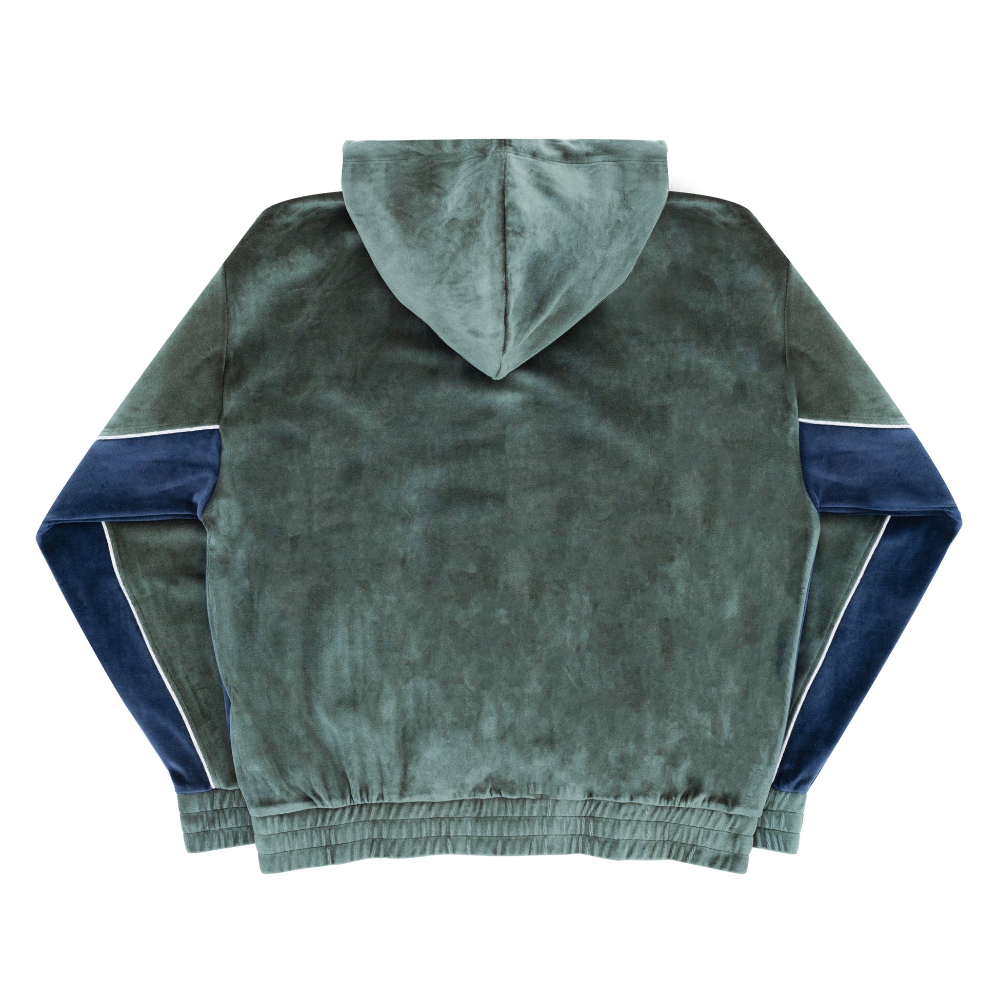 Gem Velour Zip Hood (Light)