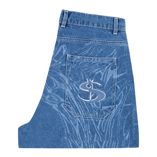 Reflective Phantasy Jeans (Light Denim) – YARDSALE