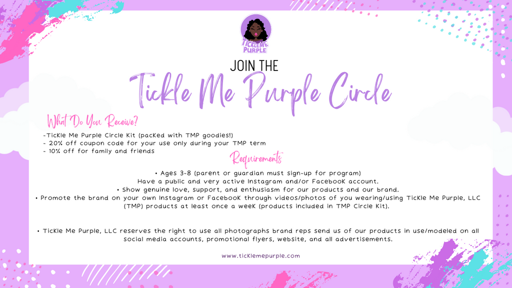 Tickle Me Purple Circle Information