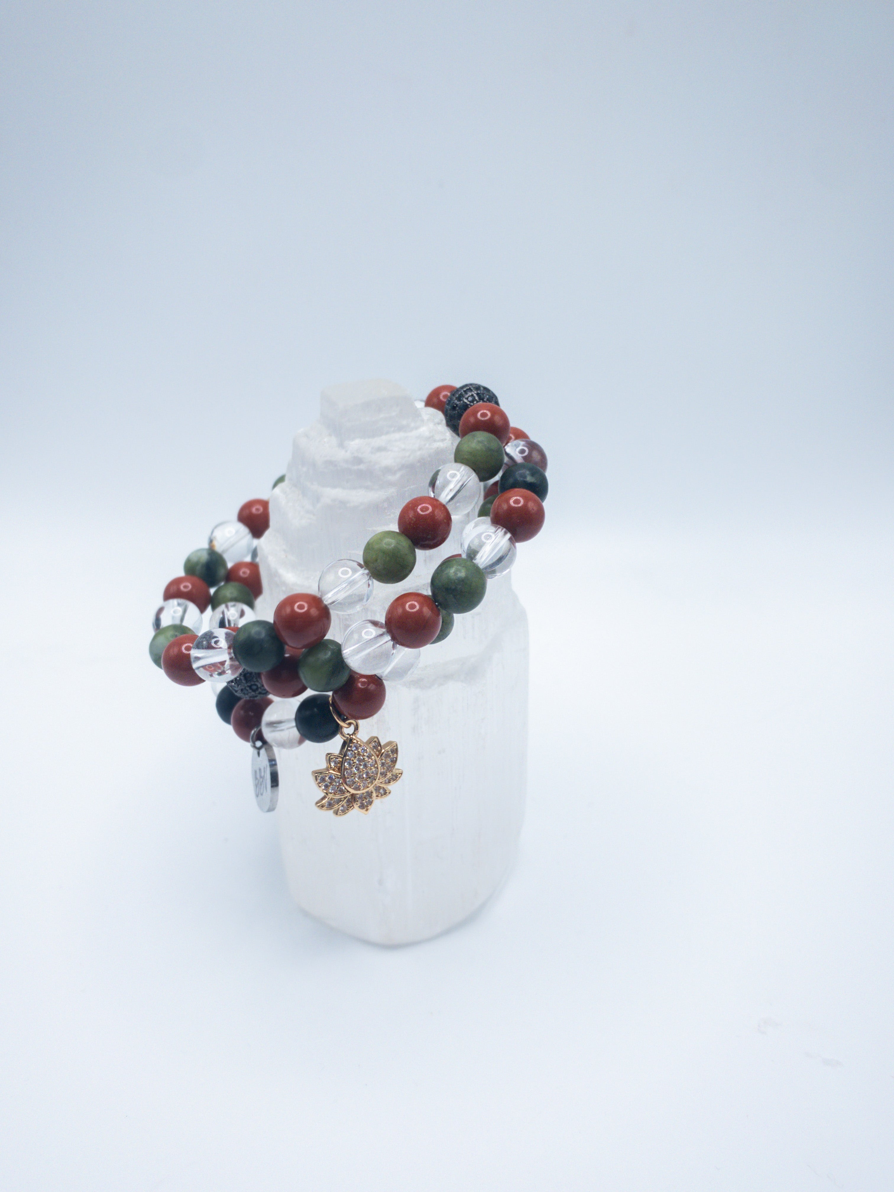 Cinco De Mayo Inspired Charm Crystal Bracelet Stack