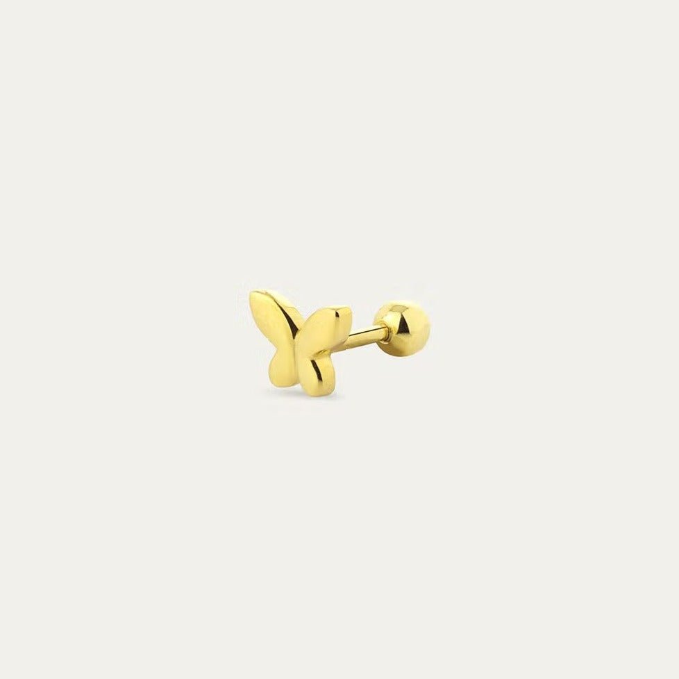 Butterfly gold studs - SYF