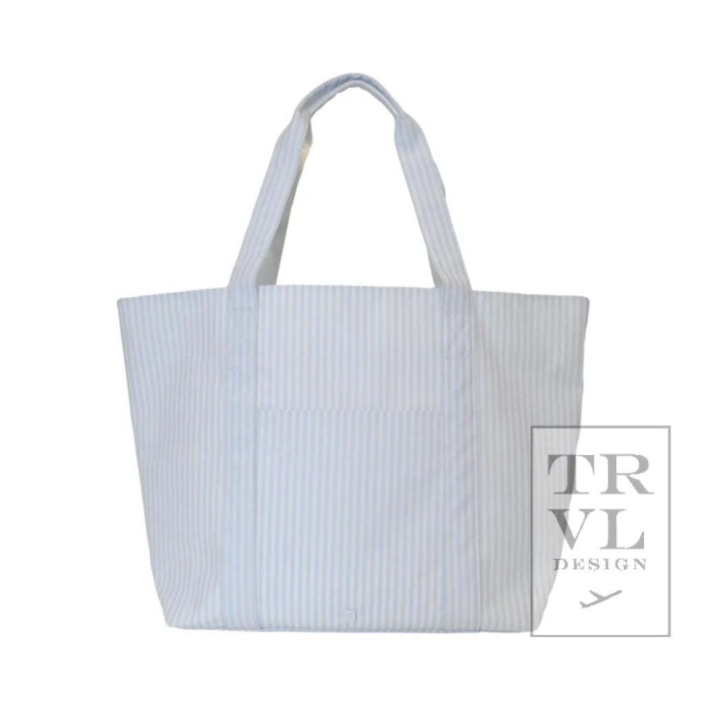 Jumbo Tote - Jumbo Tote Pimlico Striped Blue