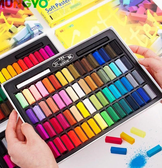 Mungyo Non Toxic Mungyo Soft Pastel Set of 64 Assorted Colors