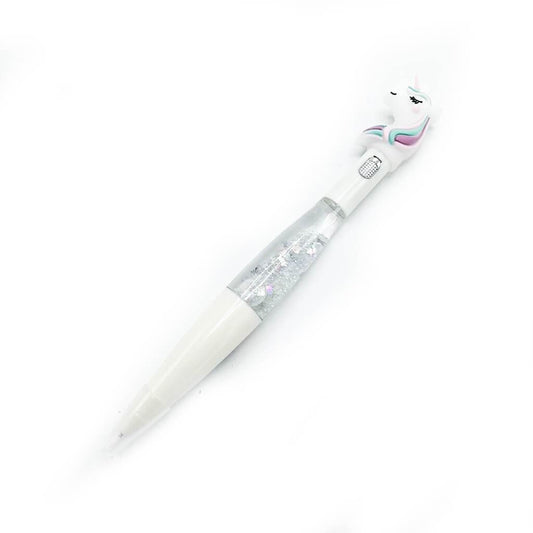 Stationary Pen | Neon Purple Shimmer Diamond Pen | Black Ink | SKU # PEN08