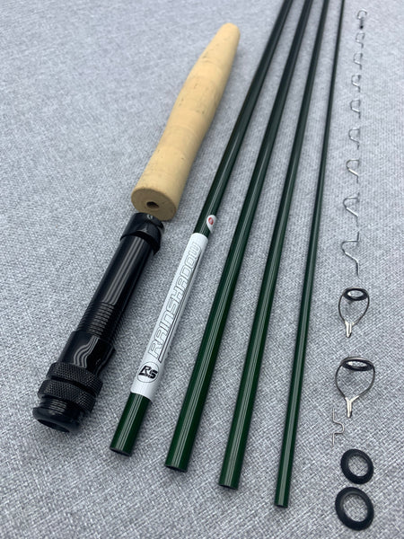 Fly Rod Building Kit With 4 Piece, 9' 0, 8 Weight Olympic Green RAINS –  Virgin River Anglers