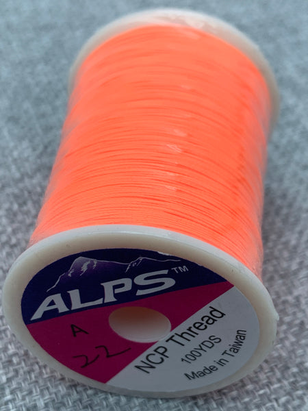 Alps Rod Wrapping Thread - Luminant Red. NCP Size A. – Virgin River Anglers