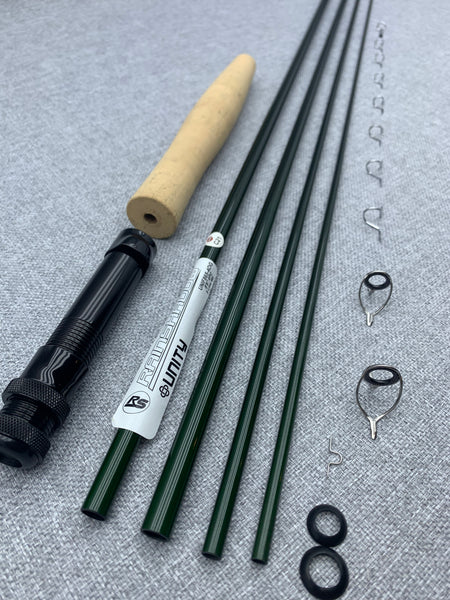 Fly Rod Building Kit With 4 Piece, 9' 0, 5 Weight Olympic Green RAINS –  Virgin River Anglers