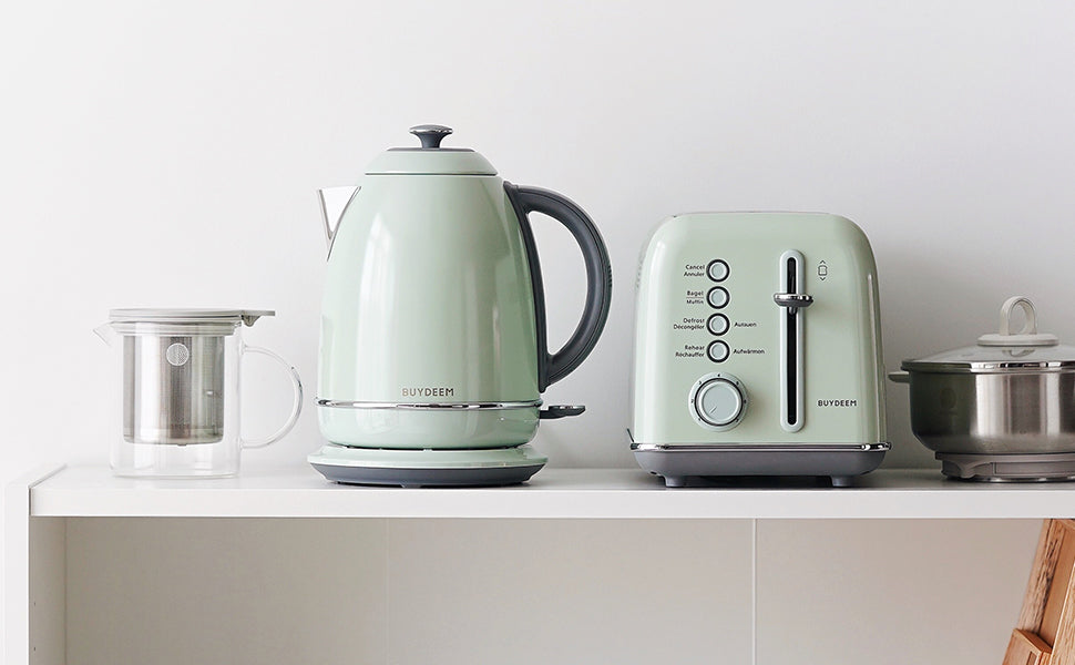 Buydeem Electric Kettle K640 Cozy Greenish