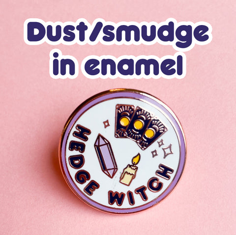 Dust/smudge in enamel